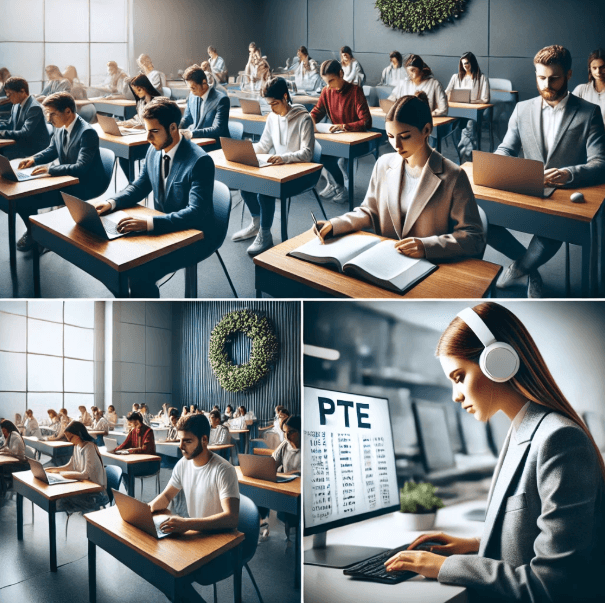 PTE exam preparation course online and offline – AspireLearnn student learning