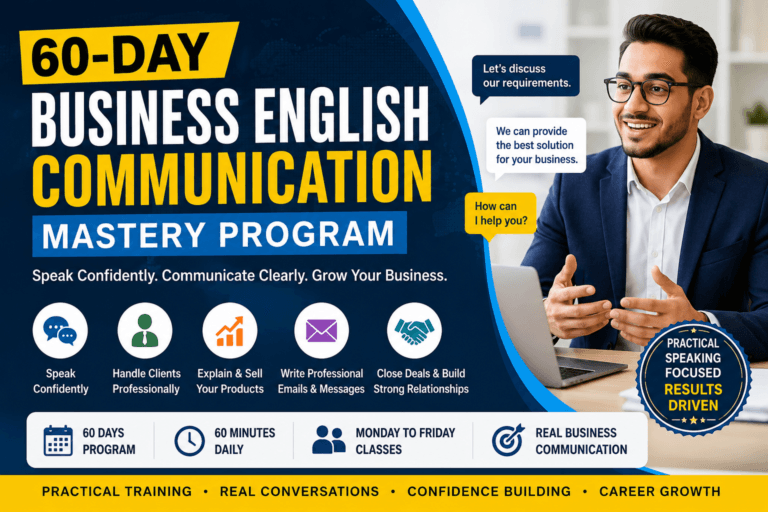 60-Day Business English Communication Mastery Program